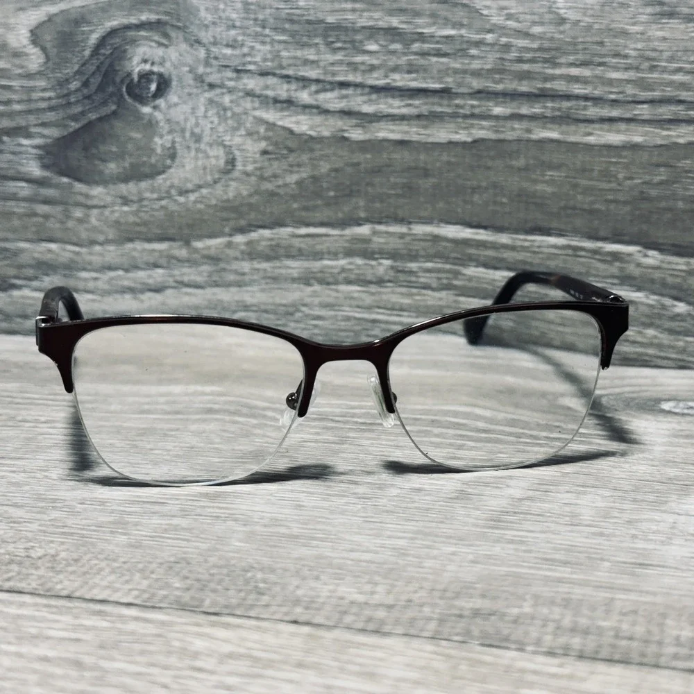 Banana Republic‎ FAWN 99Q 130 Eyeglass Frames Womens Brown Animal Frames Only
